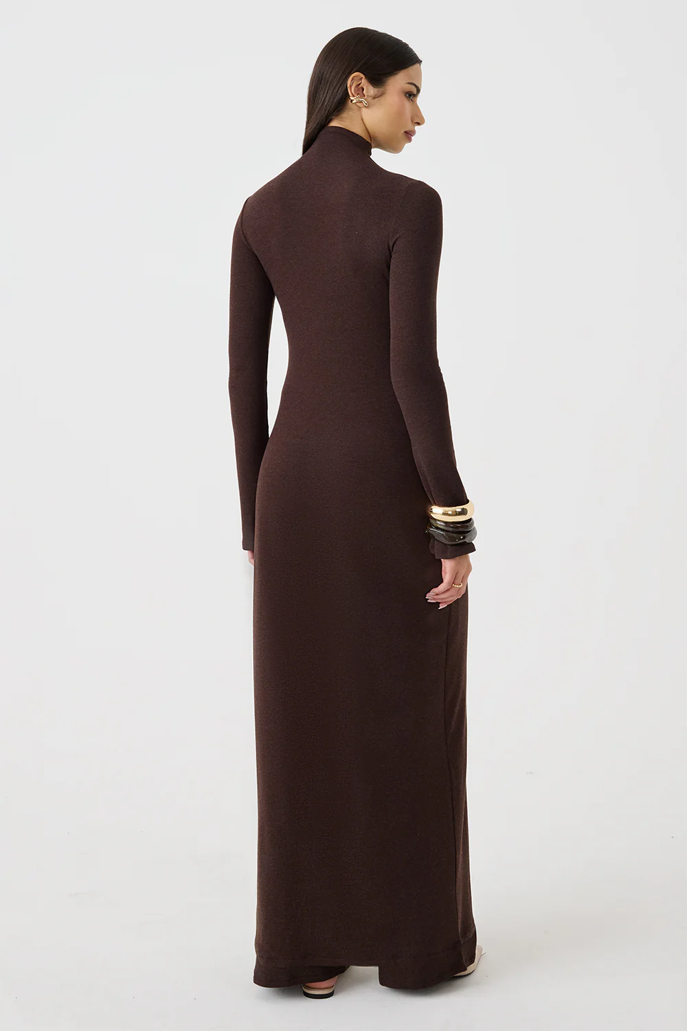 Diagonal Button Dress - Image 7