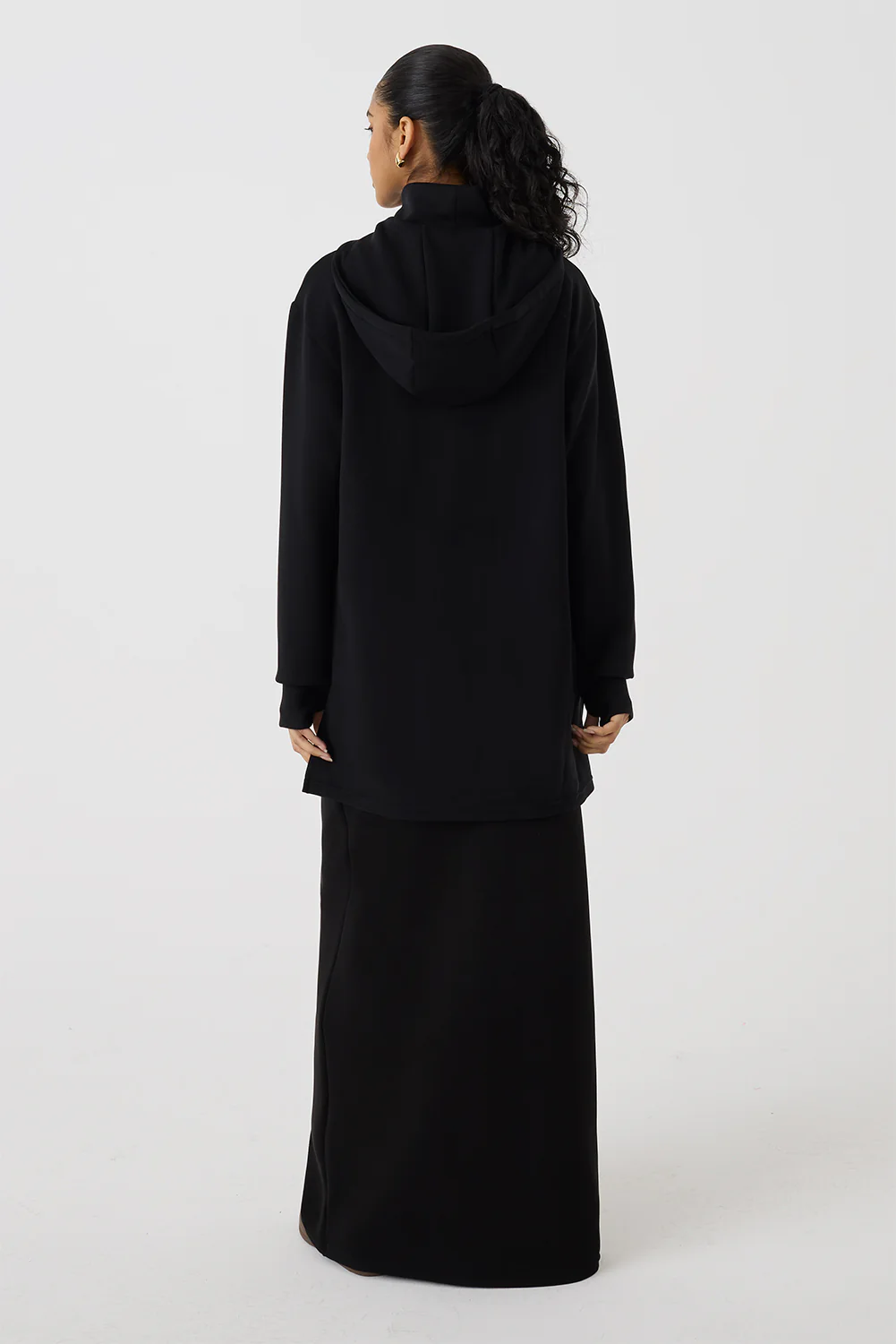 High Neck Hoodie - Image 12