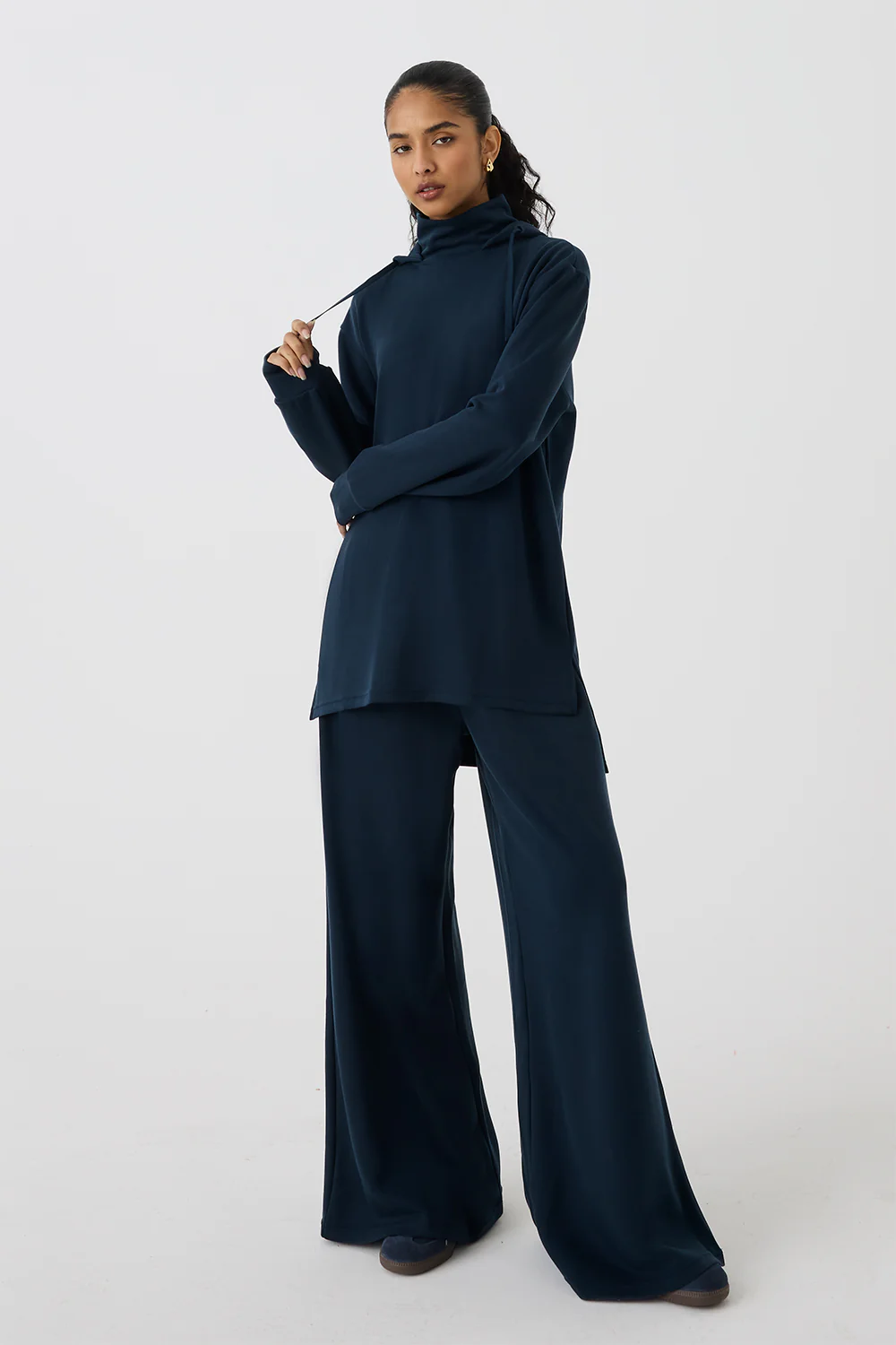 High Neck Hoodie - Image 14