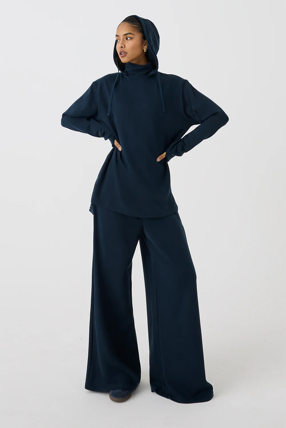 High Neck Hoodie - Image 15