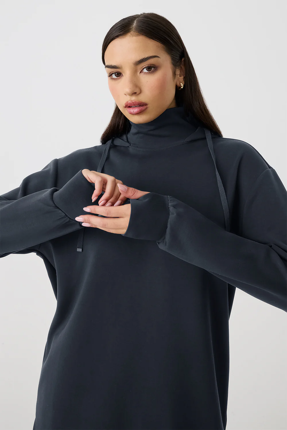 High Neck Hoodie - Image 22