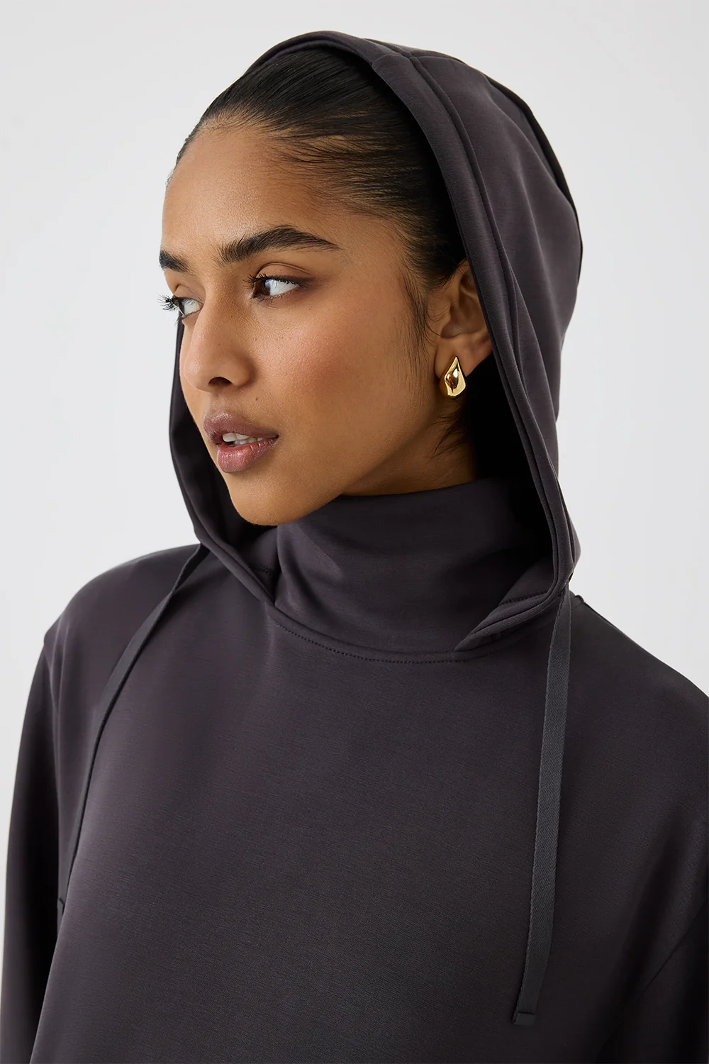 High Neck Hoodie - Image 4