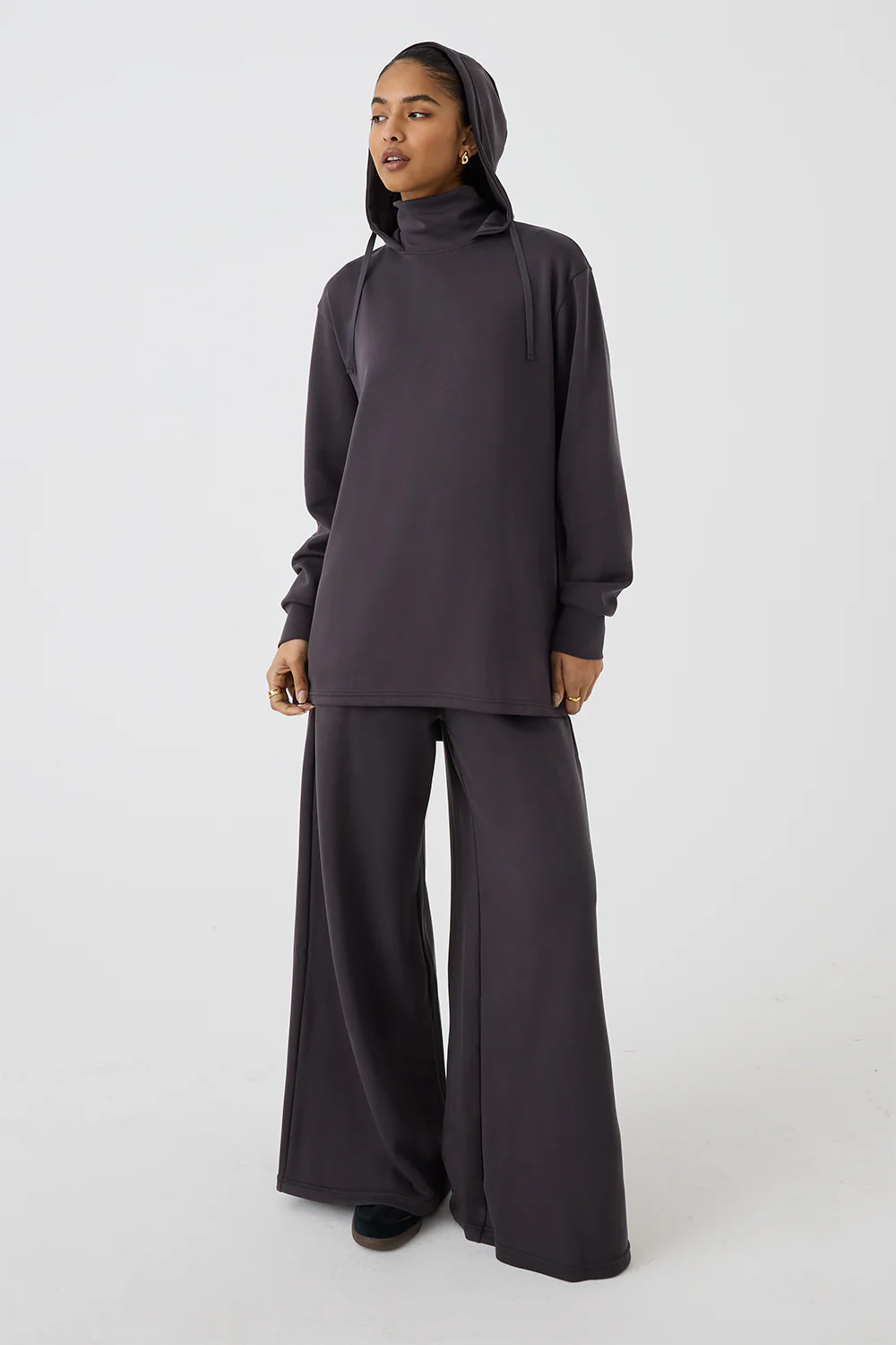 High Neck Hoodie - Image 5