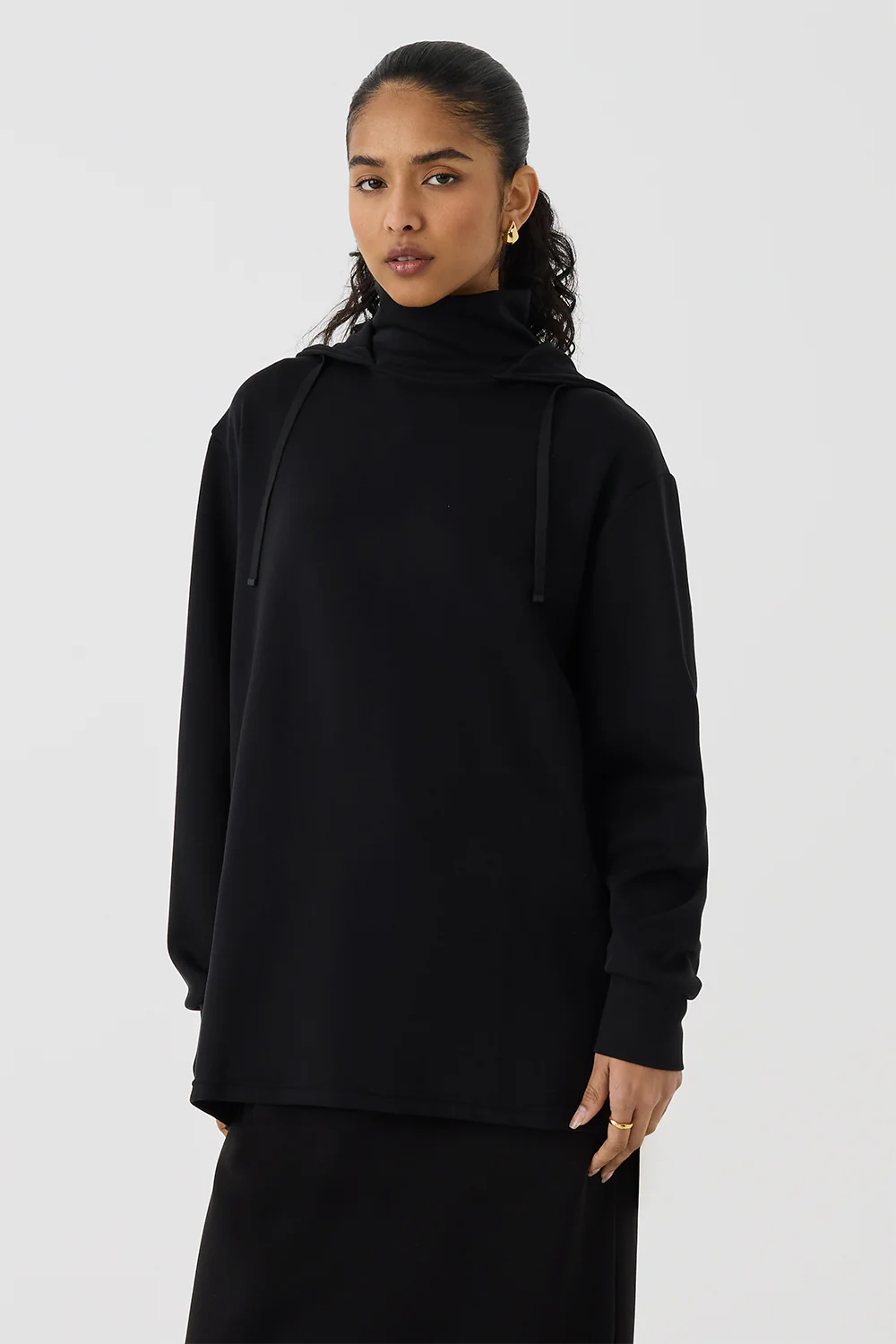 High Neck Hoodie - Image 7