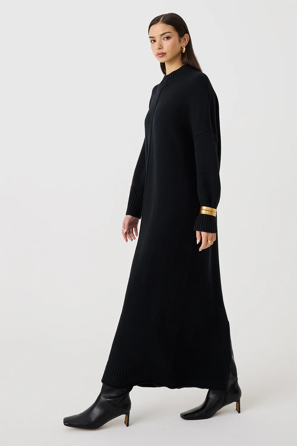 Inés Maxi Knit Dress - Image 3