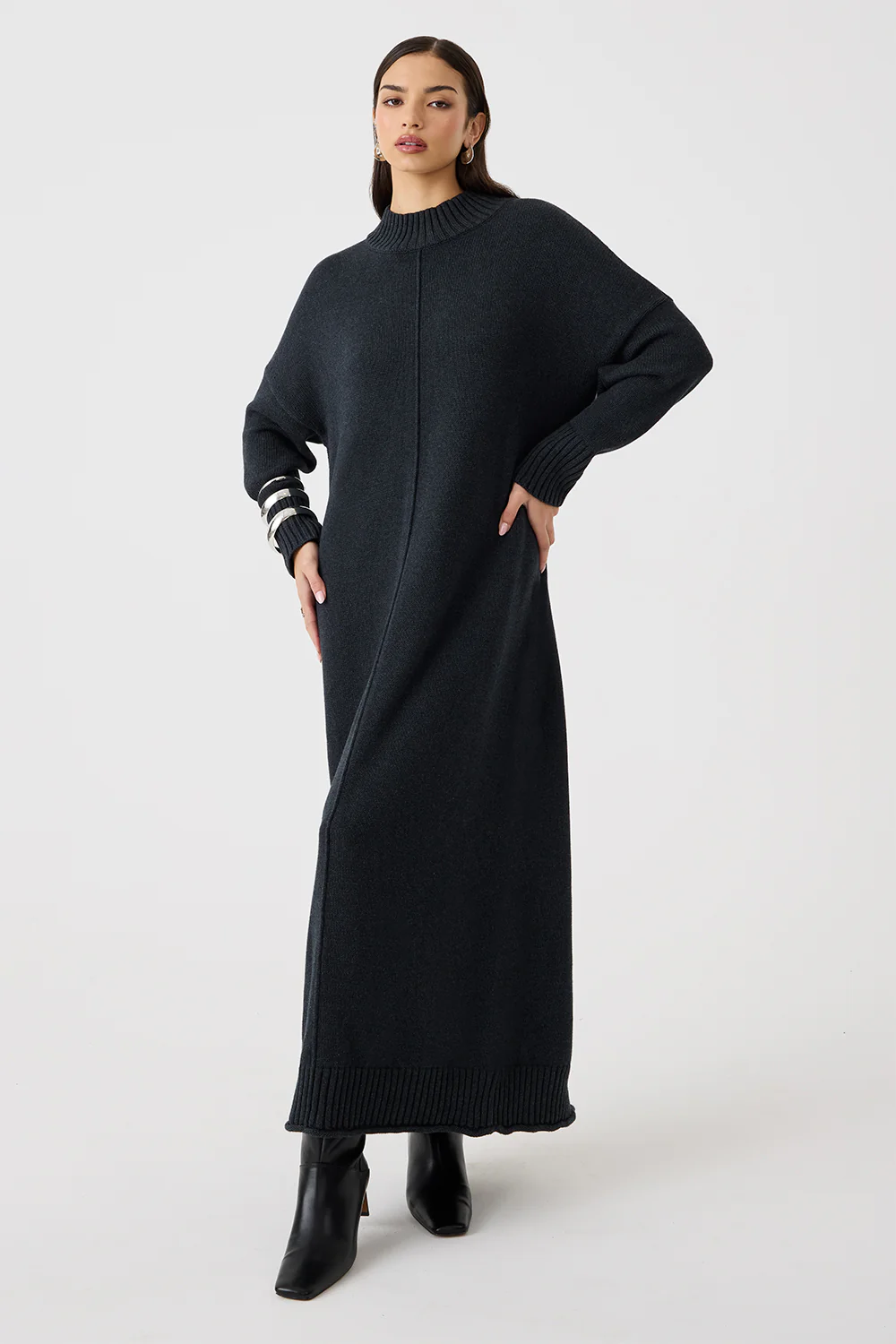 Inés Maxi Knit Dress - Image 5