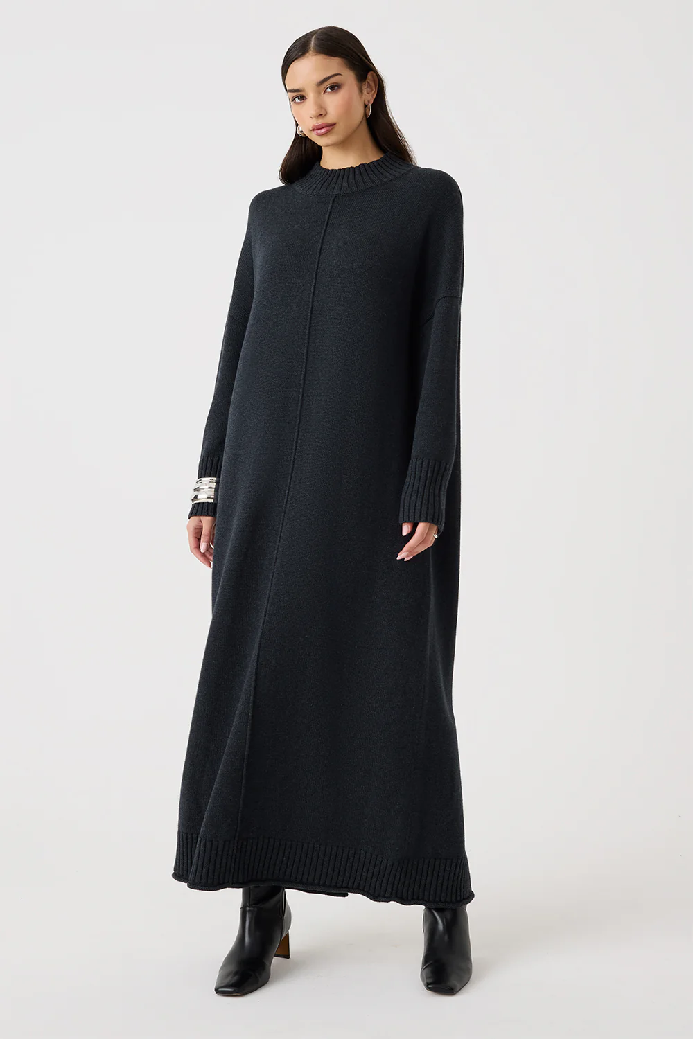 Inés Maxi Knit Dress - Image 6