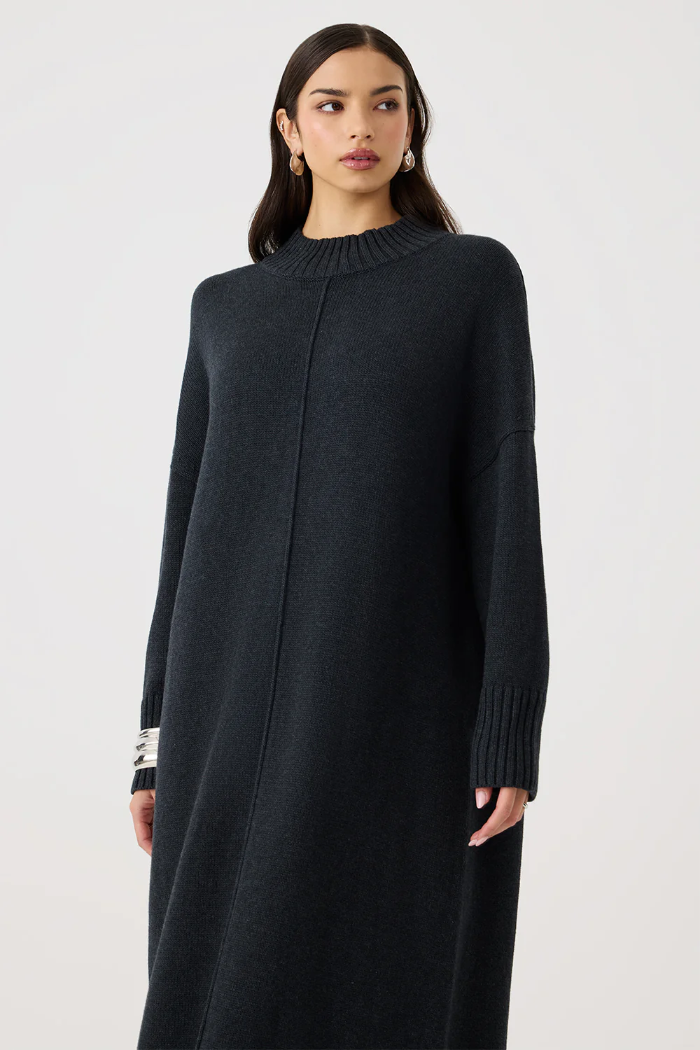 Inés Maxi Knit Dress - Image 7