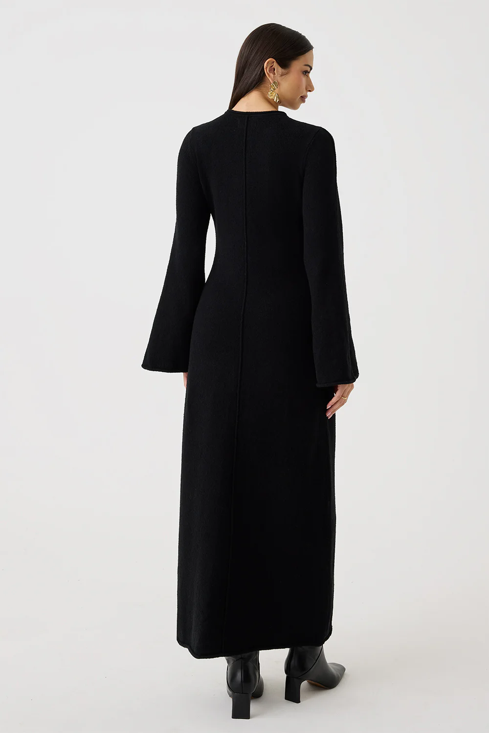 Lina Bouclé Knit Dress - Image 4