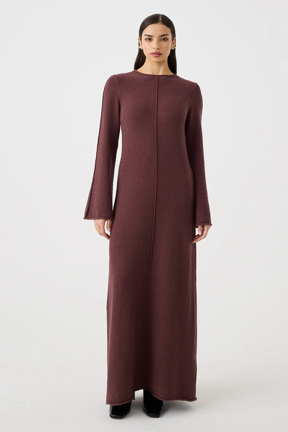 Lina Bouclé Knit Dress - Image 5