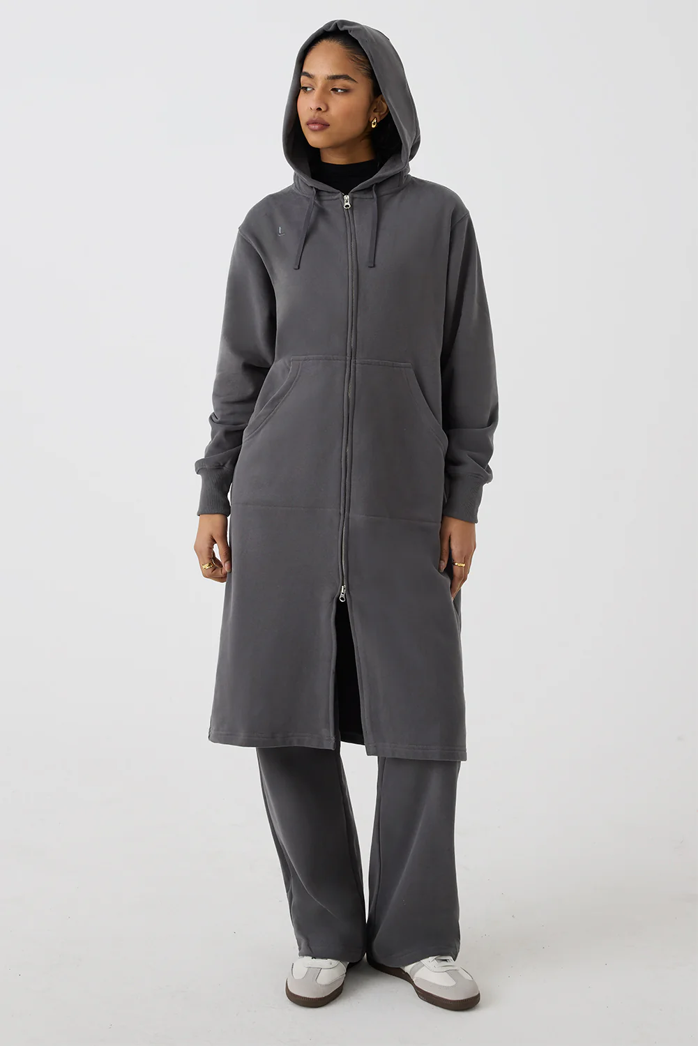 Long Zip Hoodie - Image 4