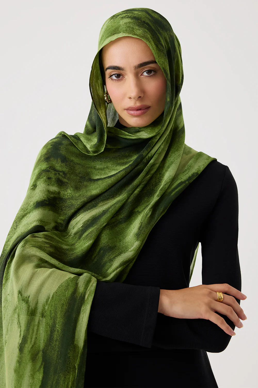 Printed Modal Hijab - Image 19