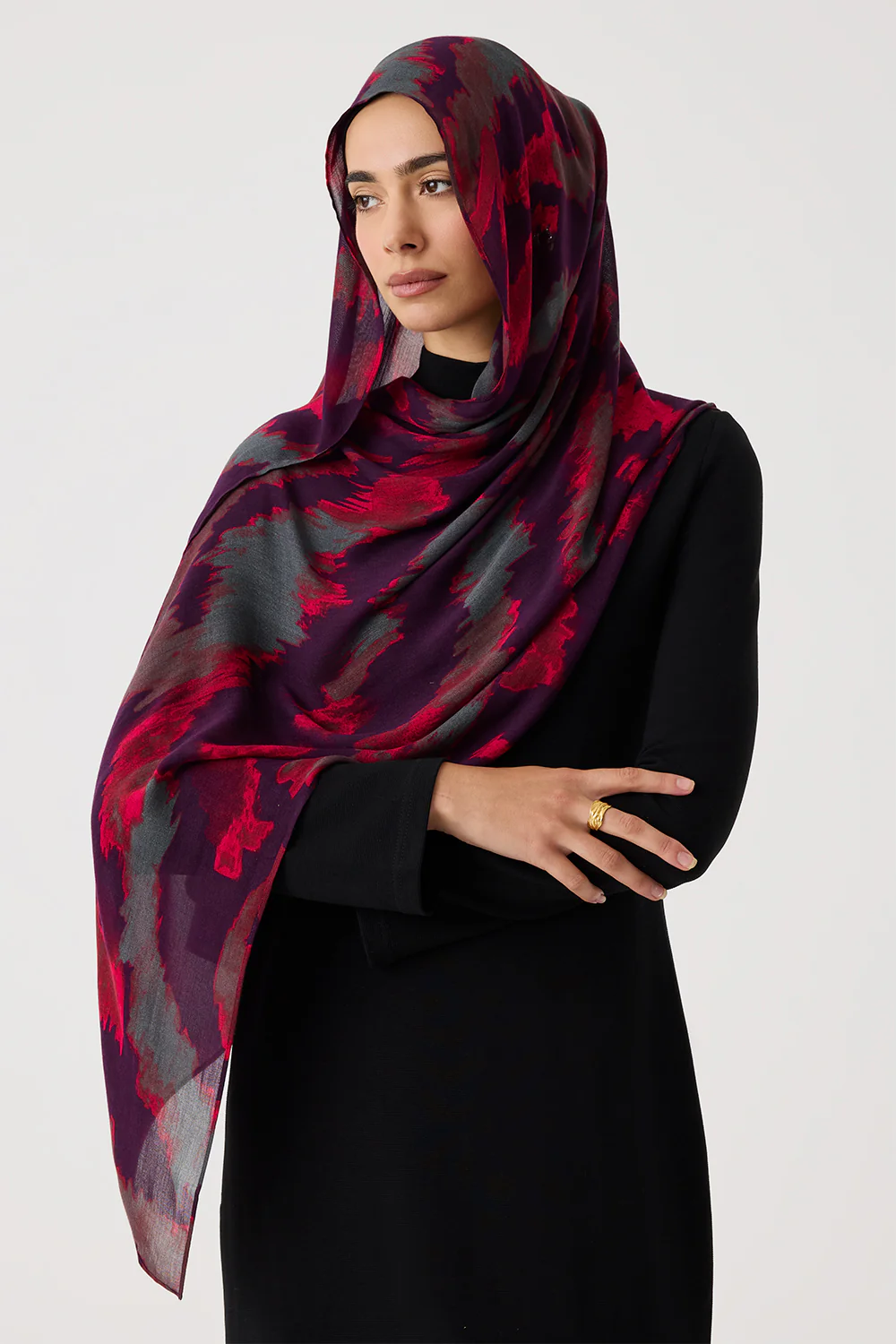 Printed Modal Hijab - Image 22
