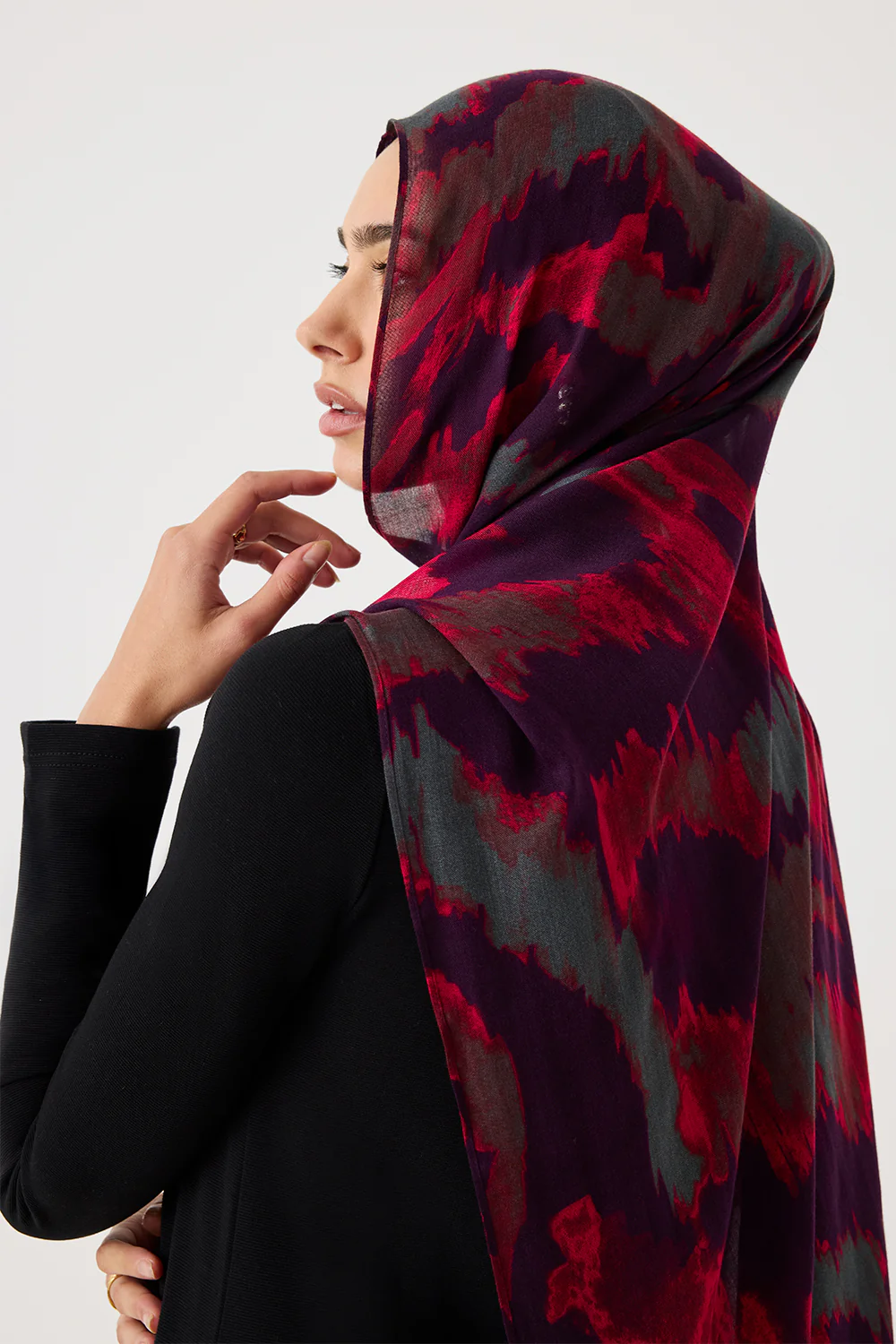 Printed Modal Hijab - Image 24