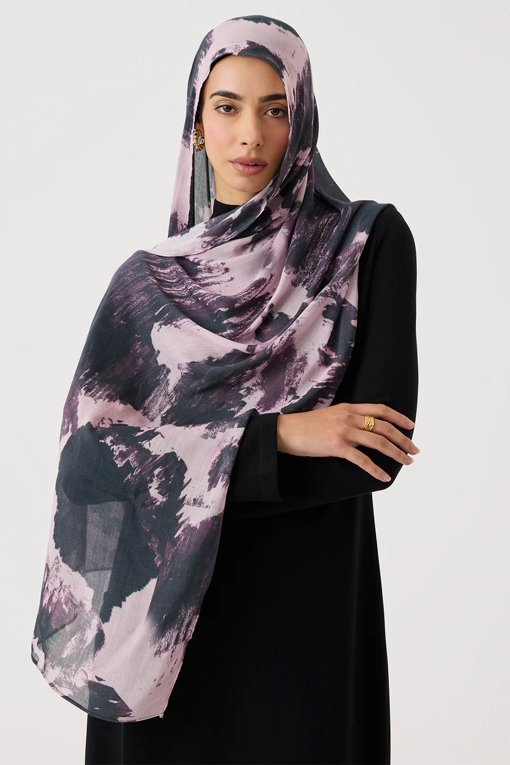 Printed Modal Hijab - Image 26