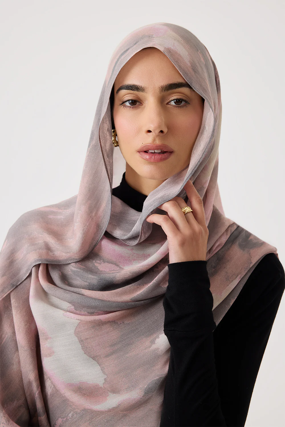 Printed Modal Hijab - Image 28