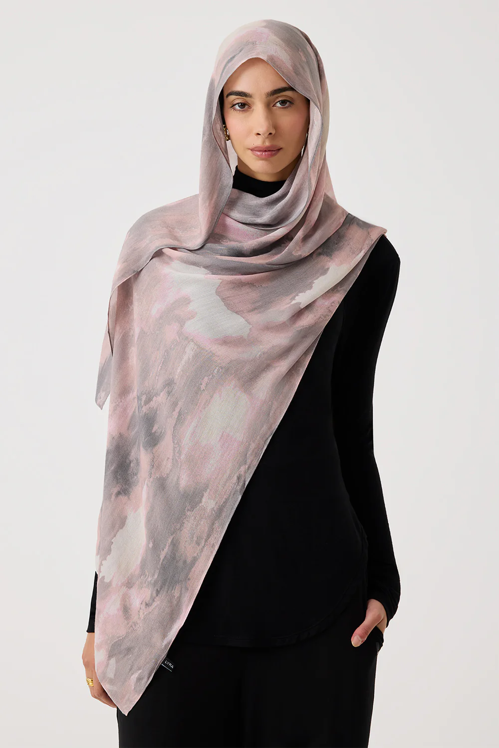 Printed Modal Hijab - Image 29
