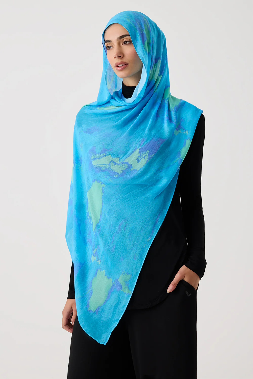 Printed Modal Hijab - Image 32
