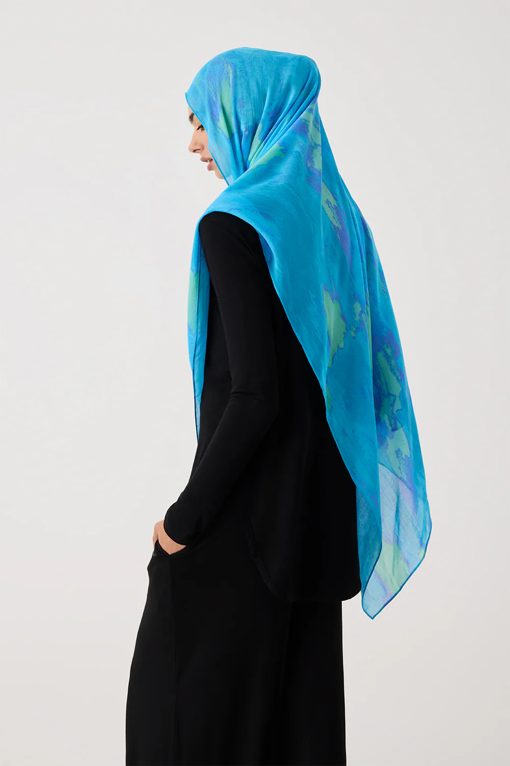 Printed Modal Hijab - Image 33