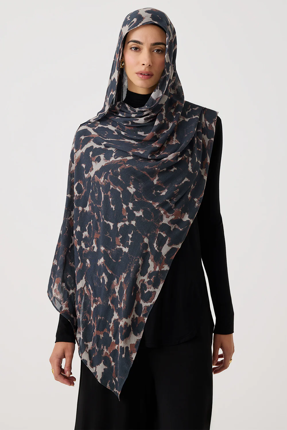 Printed Modal Hijab - Image 34