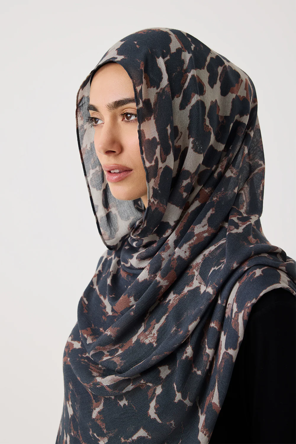 Printed Modal Hijab - Image 35