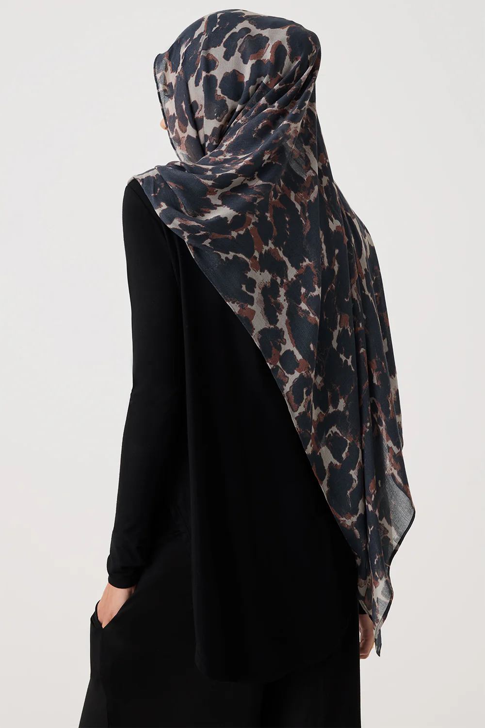 Printed Modal Hijab - Image 36