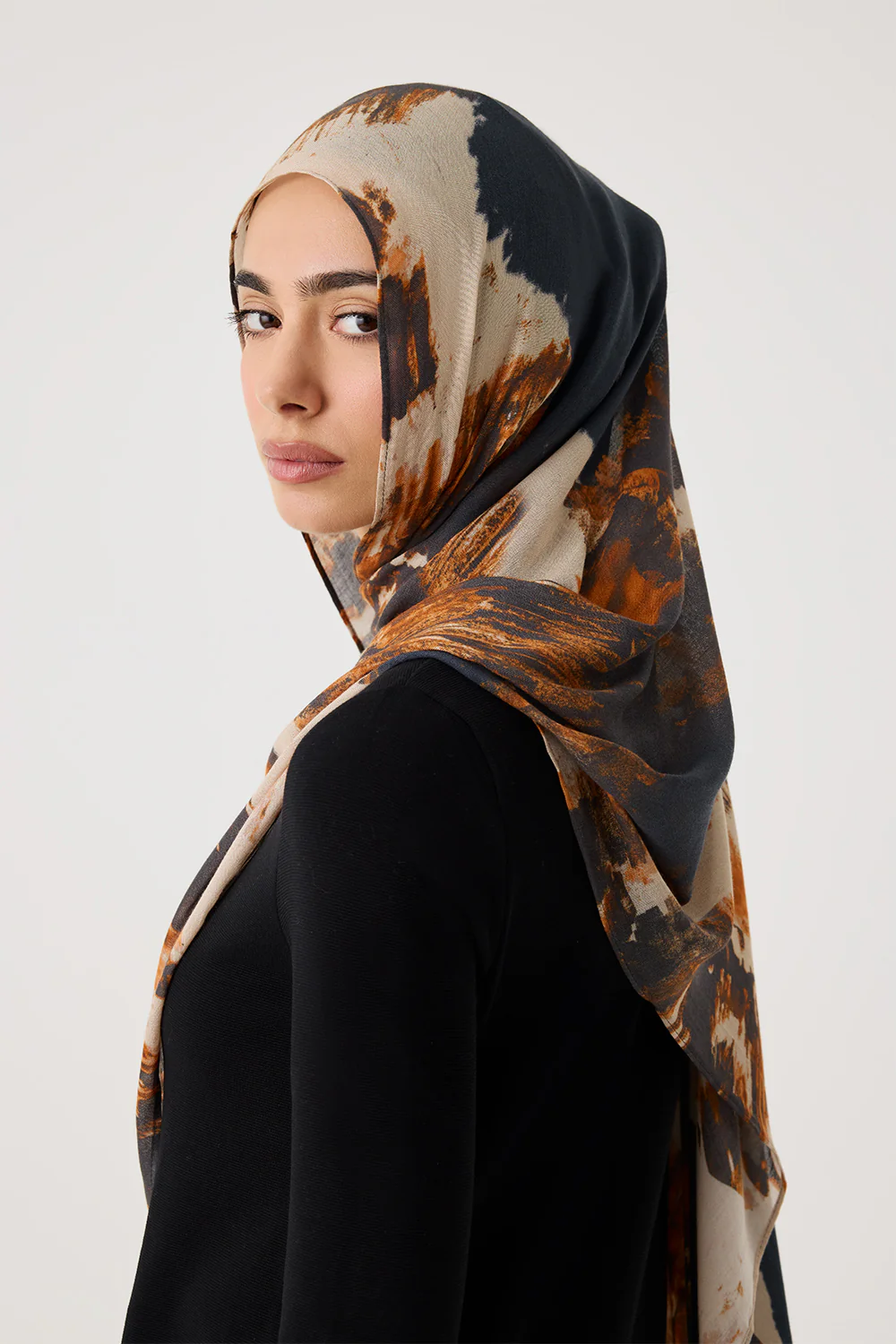 Printed Modal Hijab - Image 5