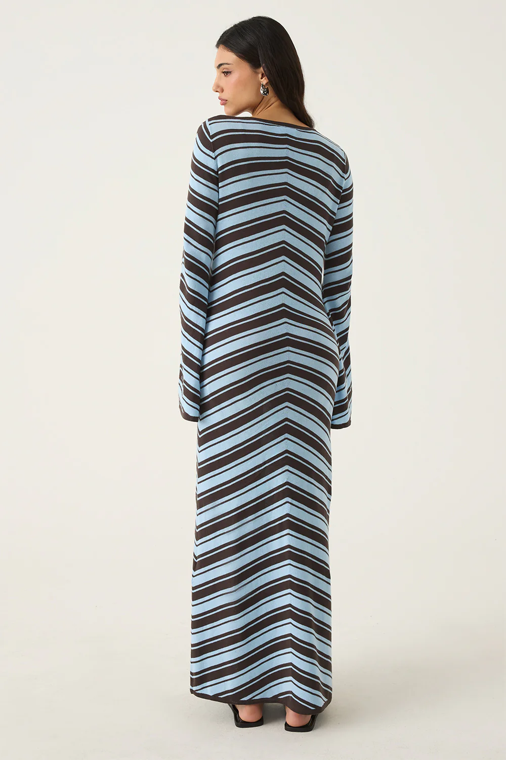 Siya Chevron Dress - Image 9