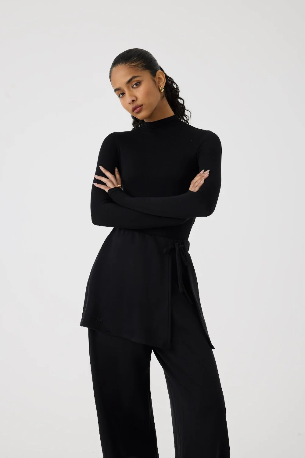 Skirt Wrap Trouser - Image 11