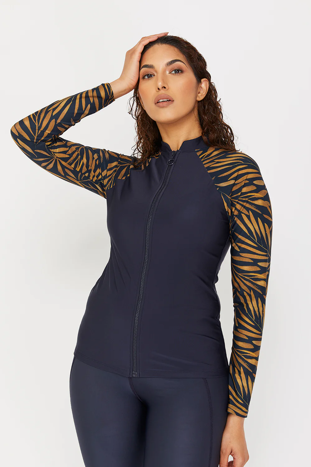 Swim Top Full Zip - Image 3