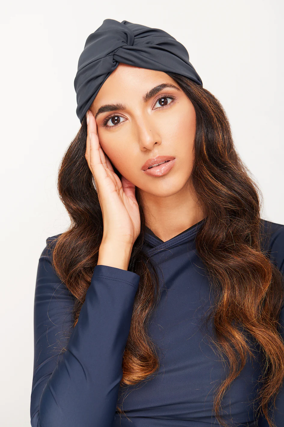 Tie Knot Swim Turban - Image 7