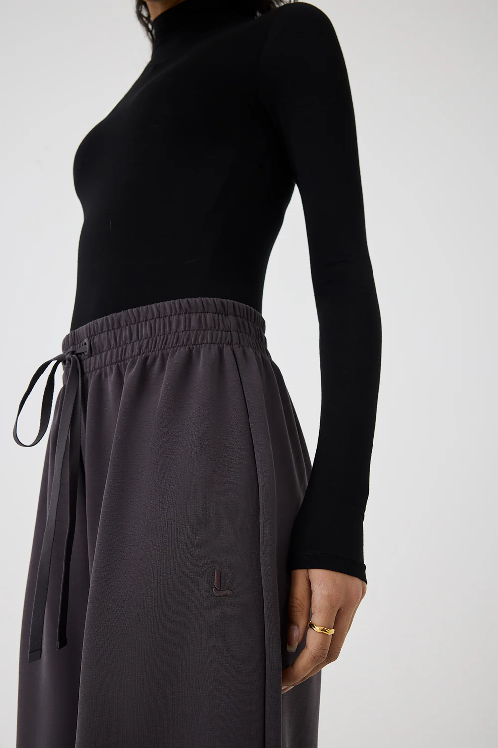 Wide Leg Track Bottom - Image 19