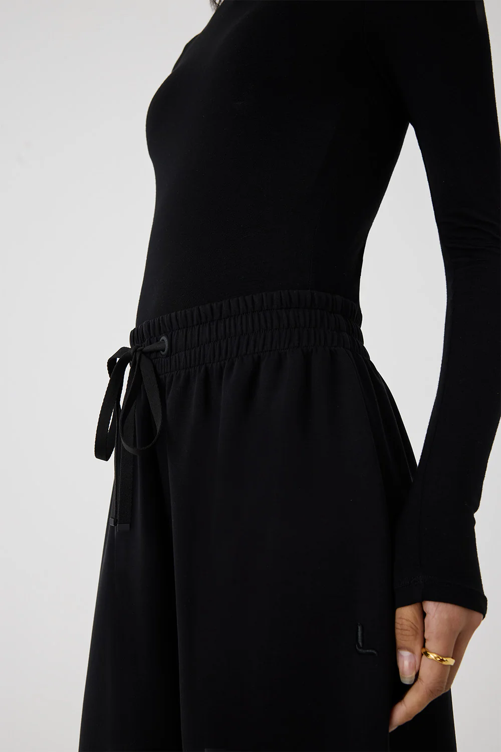 Wide Leg Track Bottom - Image 4