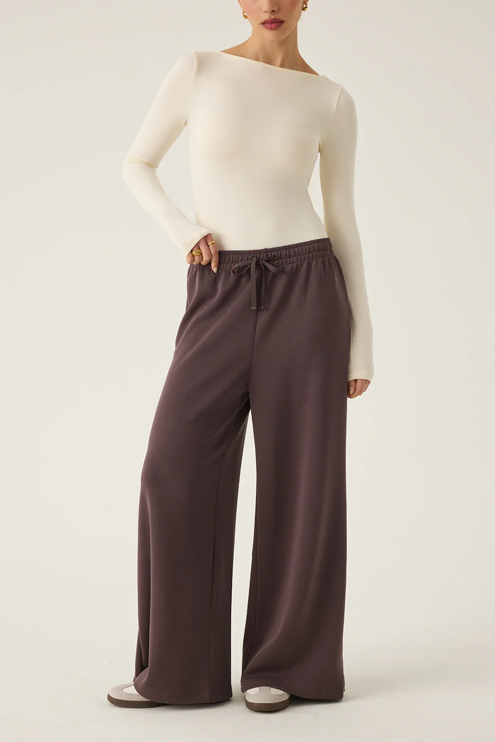 Wide Leg Track Bottom - Image 6